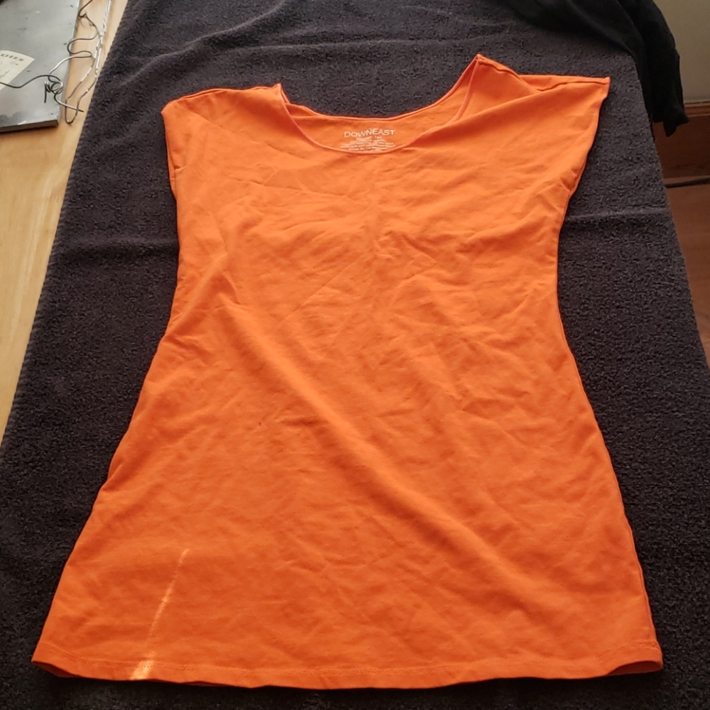 Orange wonder tee